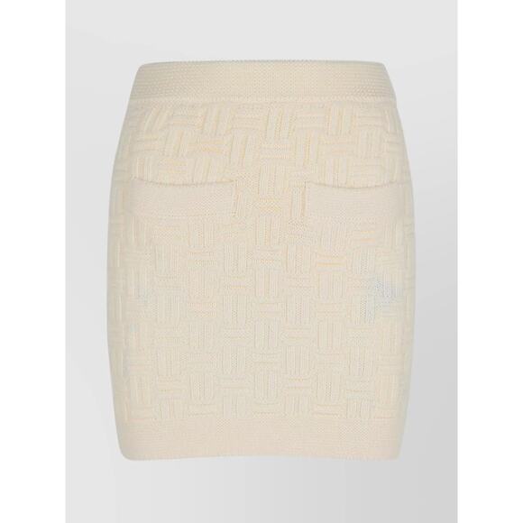 NWT Casablanca Column Stitch Mini Skirt
Wool - Picture 1 of 5